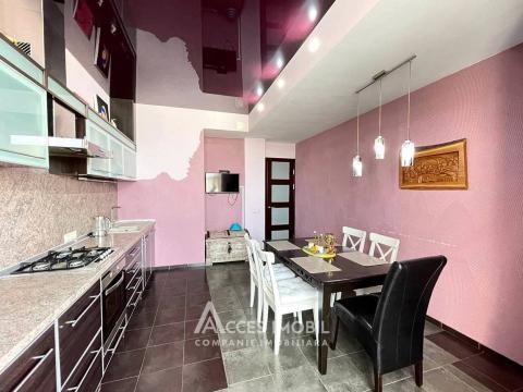 Chirie! Bloc Nou! Botanica, bd. Trăian, 2 camere. Terasă + Priveliște Panoramică! Euroreparație!: 5