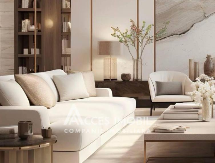 Satul German! Botanica, str. Europa,  3 camere + living. Variantă Albă!: 3