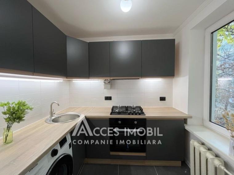 Botanica, str. Pandurilor/Sarmizegetusa, 1 cameră + living. Euroreparație! De mijloc!: 3