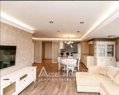 Chirie! Bloc Nou! Centru, str. Sfatul Țării, 2 camere + living! Euroreparație!: 2