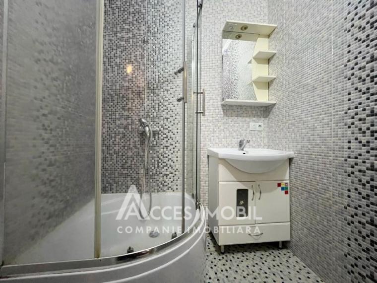 Центр, ул. Н. Тестемицану, 2 комнаты! Середина дома! Евро Ремонт!: 5