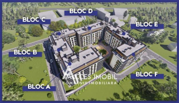 ESTATE BellaVista! str. Durlești, Dumbrava, 1 cameră + living. Varianta albă!: 3