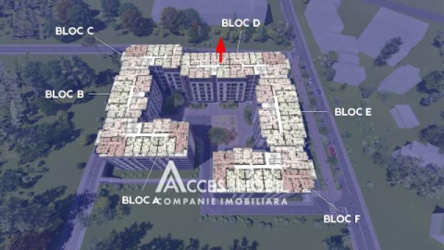 ESTATE BellaVista! str. Durlești, Dumbrava, 1 cameră + living. Varianta albă!: 4