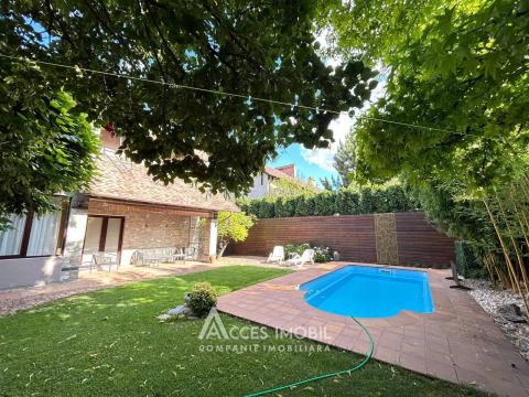 Chirie! Casă în 2 niveluri! str. Gherman Pântea, Râșcani, 280m2 + 6 ari! Euroreparație!: 3