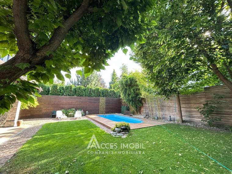 Chirie! Casă în 2 niveluri! str. Gherman Pântea, Râșcani, 280m2 + 6 ari! Euroreparație!: 4