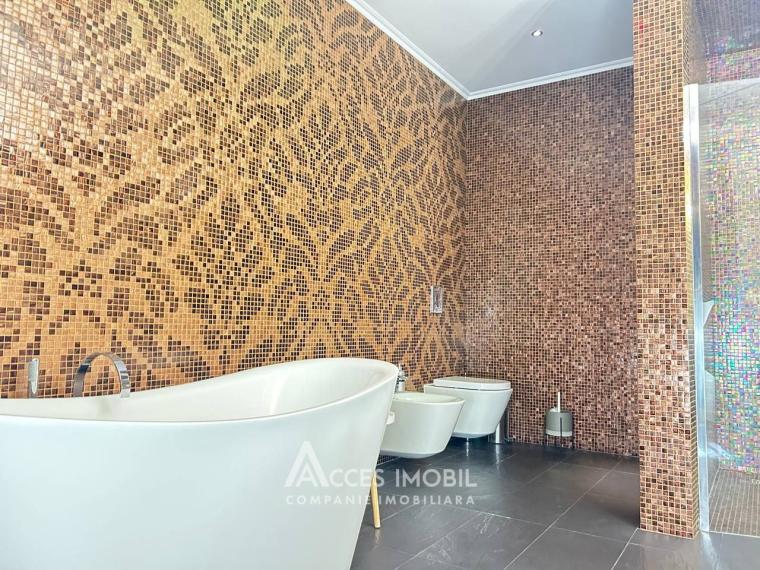 Chirie! Casă în 2 niveluri! str. Gherman Pântea, Râșcani, 280m2 + 6 ari! Euroreparație!: 31