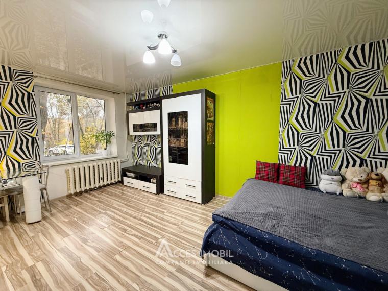 str. Nicolae Dimo, Râșcani, 1 cameră. Euroreparație! De mijloc!: 1