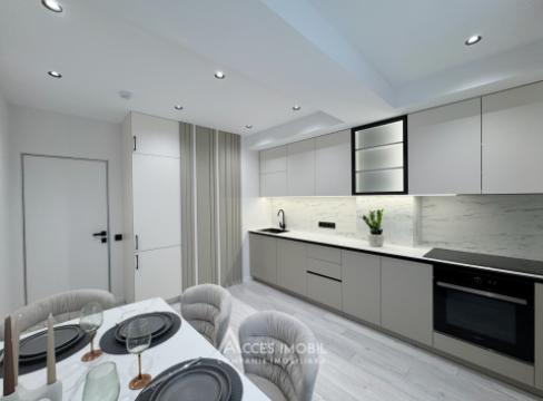 Horus! Râșcani, str. Matei Basarab, 3 camere + living. Euroreparație!: 5