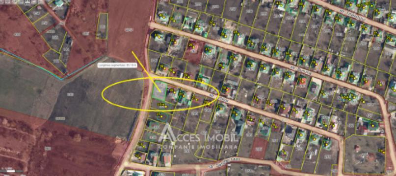 Lot de teren pentru construcții, 5 ari! str. Artelor, Ciorescu!: 5