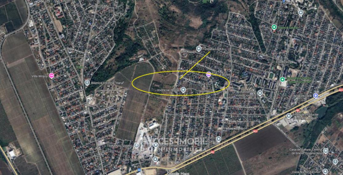 Lot de teren pentru construcții, 5 ari! str. Artelor, Ciorescu!: 7