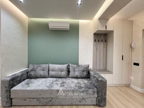 Astercon! Bloc Nou! Dumbrava, str. Durlești, 2 camere + living. Euroreparație!: 3