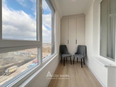 Astercon! Bloc Nou! Dumbrava, str. Durlești, 2 camere + living. Euroreparație!: 5