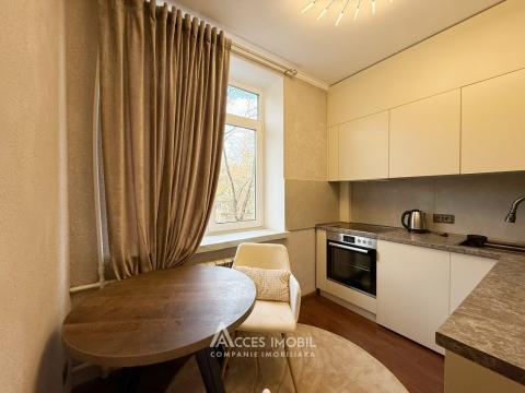 Râșcani, str. Dumitru Râșcanu, 1 cameră + living. Euroreparație! De mijloc!: 3