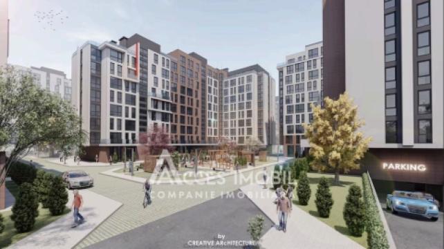 Lagmar! Cartierul rezidențial SOLARIS! Telecentru, șos. Hâncești, 1 cameră + living! Varianta Albă!: 1