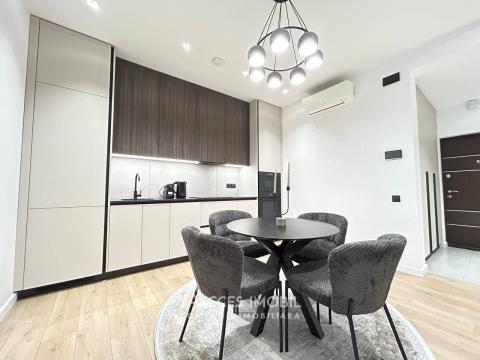 Chirie! Bloc nou! Centru, str. Mitropolit Varlaam, 1 cameră + living. Euroreparație!: 1