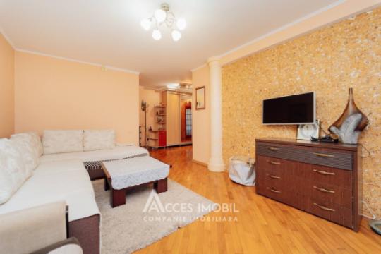 Bloc Nou! str. Serghei Rahmaninov, Buiucani, 2 camere + living. Euroreparație! Debara!: 1