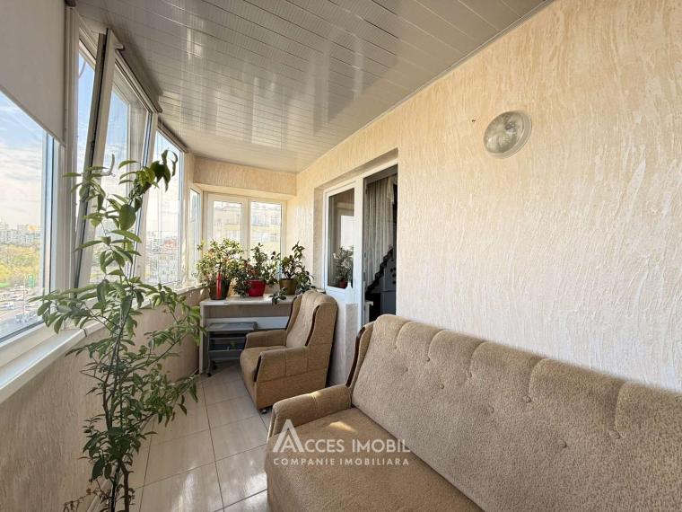 Bloc nou! Râșcani, str. Pietrăriei, 2 camere + living. Euroreparație!: 9