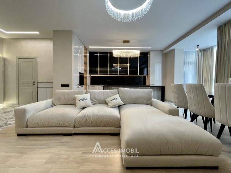 Chirie! Bloc Nou! Centru, bd. Ștefan cel Mare, 2 camere + living. Euroreparație!: 2