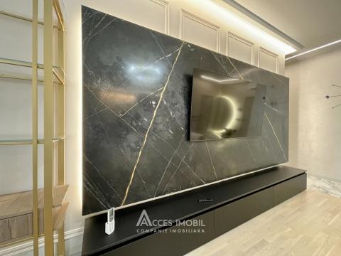 Chirie! Bloc Nou! Centru, bd. Ștefan cel Mare, 2 camere + living. Euroreparație!: 4