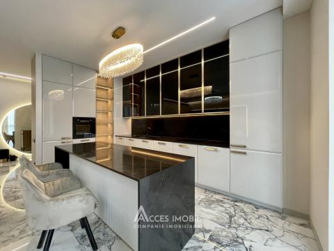 Chirie! Bloc Nou! Centru, bd. Ștefan cel Mare, 2 camere + living. Euroreparație!: 10