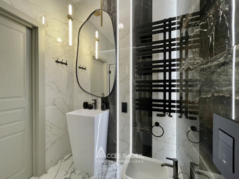 Chirie! Bloc Nou! Centru, bd. Ștefan cel Mare, 2 camere + living. Euroreparație!: 18