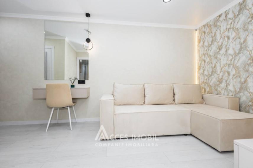 Botanica, str. N. Titulescu, 1 cameră + living. Euroreparație! De mijloc!: 2