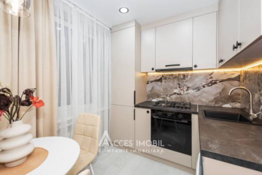 Botanica, str. N. Titulescu, 1 cameră + living. Euroreparație! De mijloc!: 5