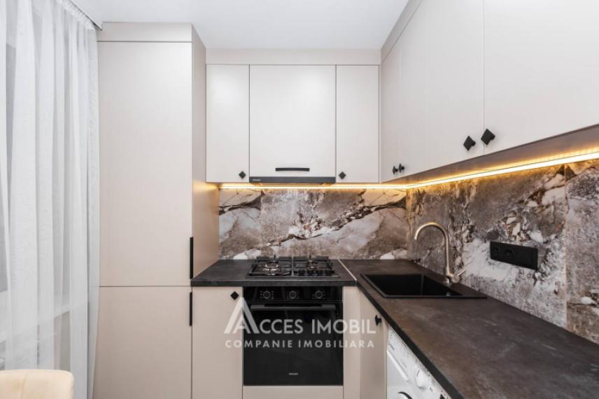 Botanica, str. N. Titulescu, 1 cameră + living. Euroreparație! De mijloc!: 6