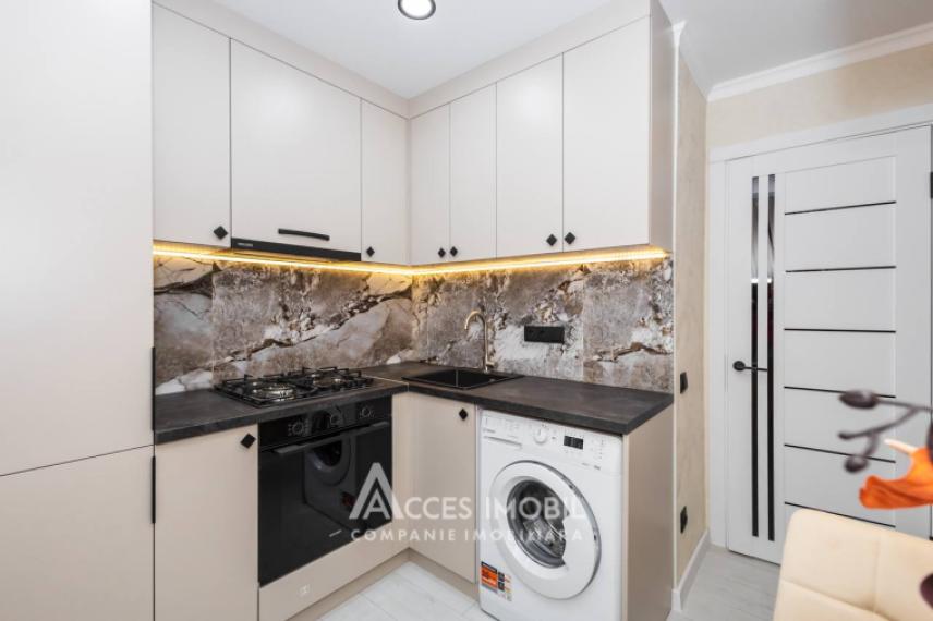 Botanica, str. N. Titulescu, 1 cameră + living. Euroreparație! De mijloc!: 7