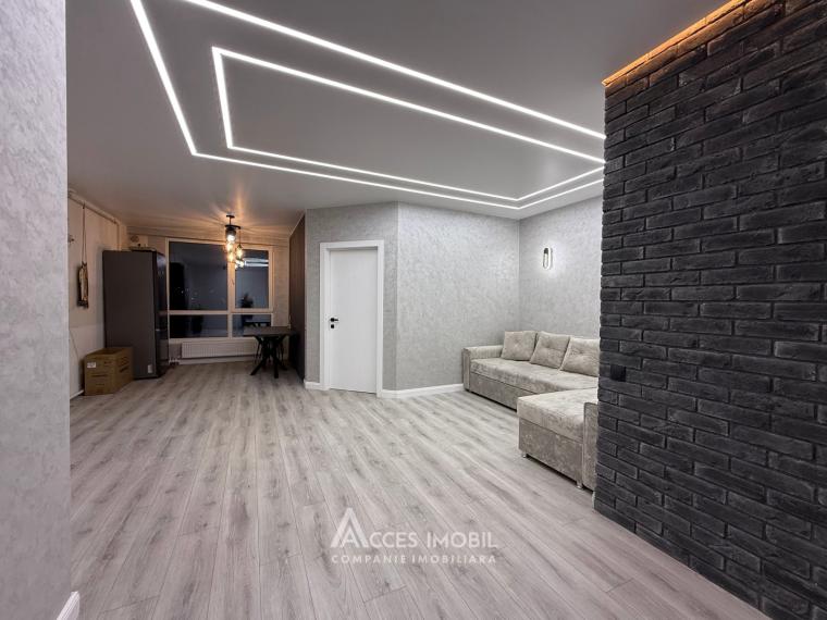 New Block! Ghidighici, Ștefan cel Mare str., 2 rooms + living room. Eurorepair!: 1