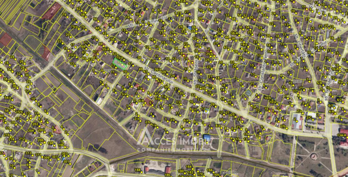 Teren pentru construcții, 8 ari! Cojușna, str.  Memoriei!: 2