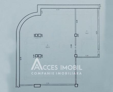Chirie! Spațiu Comercial 242m2! Centru, str. 31 August 1989.: 12