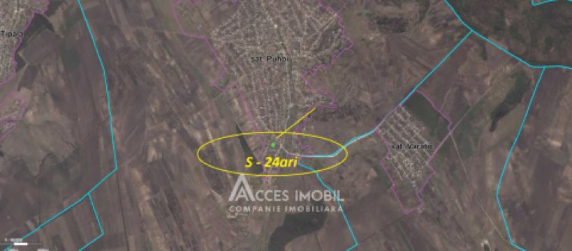Teren pentru construcție, 24 ari! Ialoveni, Puhoi!: 6