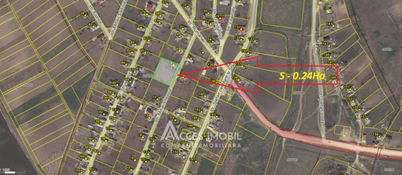 Teren pentru construcție, 24 ari! Ialoveni, Puhoi!: 7