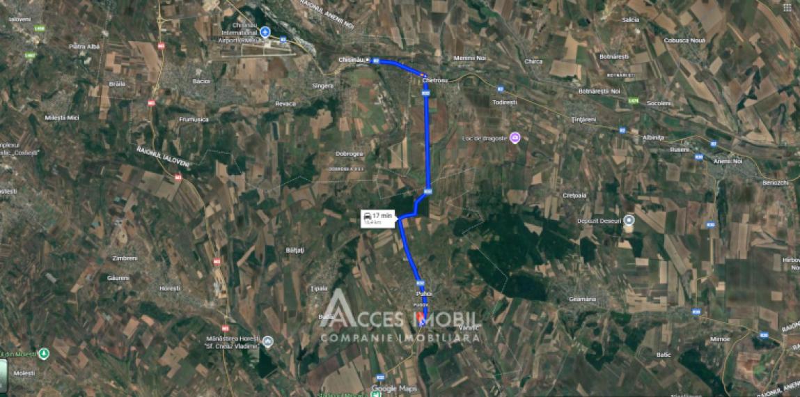 Teren pentru construcție, 24 ari! Ialoveni, Puhoi!: 9