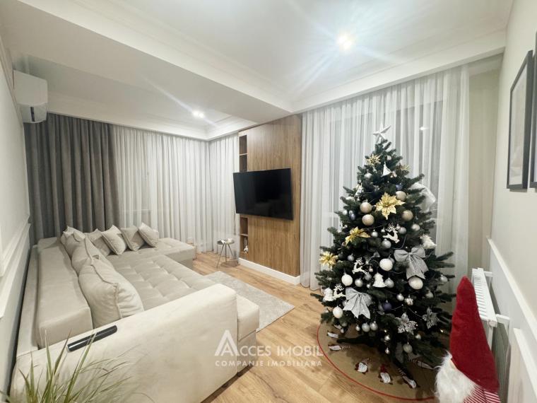 Braus! Mircea cel Batran avenue, 2 rooms + living. Euro Repair!: 0