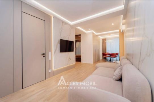 Chirie! Bloc Nou! Centru, bd. Ștefan cel Mare, 1 cameră + living. Euroreparație!: 1