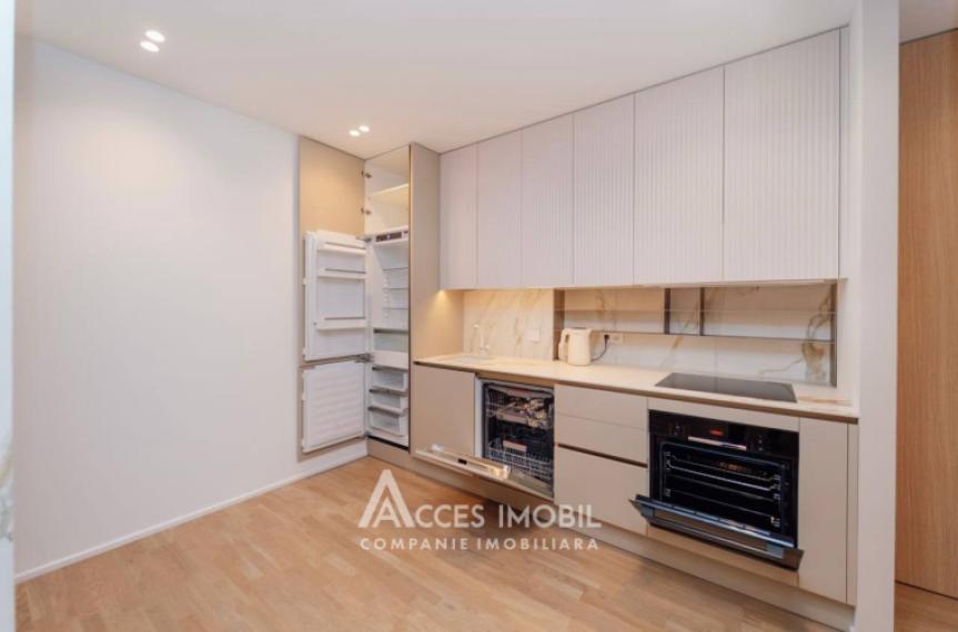 Chirie! Bloc Nou! Centru, bd. Ștefan cel Mare, 1 cameră + living. Euroreparație!: 4