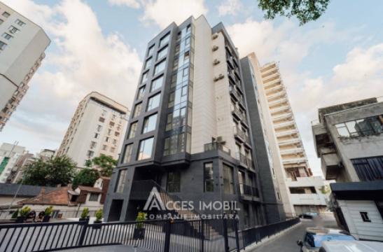 Chirie! Bloc Nou! Centru, bd. Ștefan cel Mare, 1 cameră + living. Euroreparație!: 9