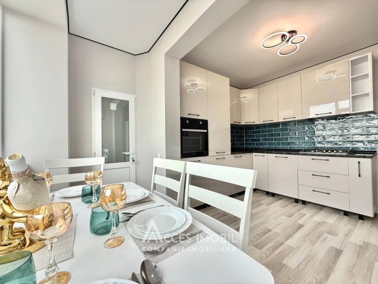 str. Petru Zadnipru, Ciocana, 2 camere + living. Euroreparație!: 4