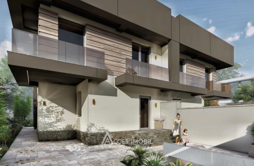 Casă în 2 nivele! str. Alba Iulia, Ghidighici, 135m2 + 4 ari. Variantă albă!: 2