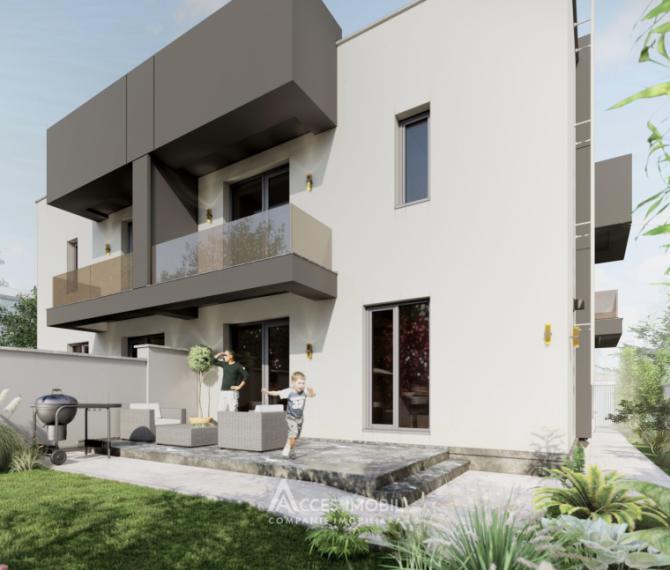 Casă în 2 nivele! str. Alba Iulia, Ghidighici, 135m2 + 4 ari. Variantă albă!: 3