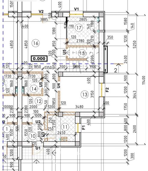 Casă în 2 nivele! str. Alba Iulia, Ghidighici, 135m2 + 4 ari. Variantă albă!: 11