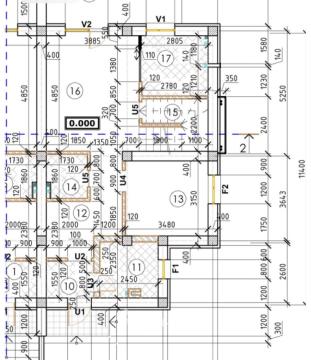 Casă în 2 nivele! str. Alba Iulia, Ghidighici, 135m2 + 4 ari. Variantă albă!: 11