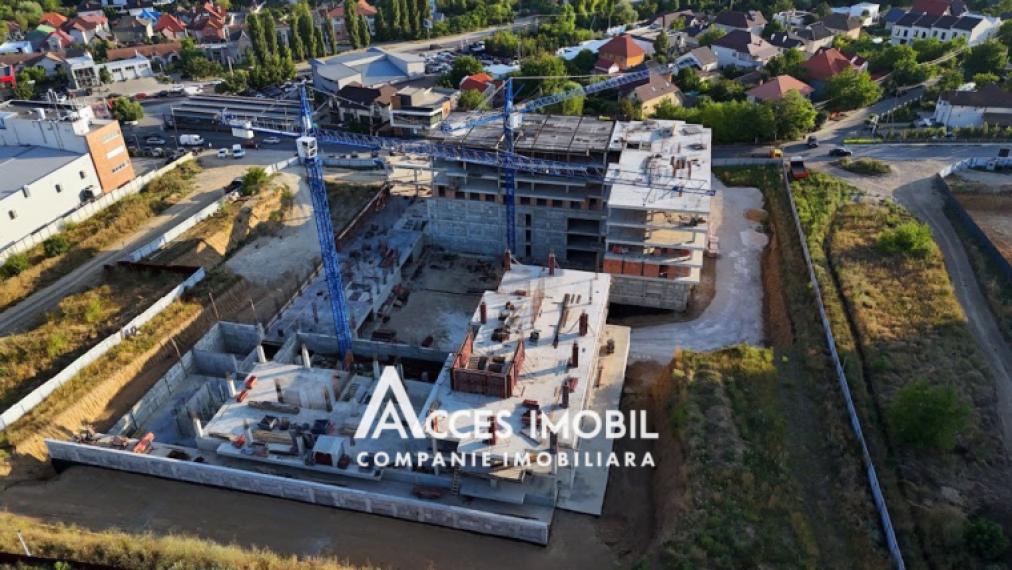 ESTATE BellaVista! str. Durlești, Dumbrava, 1 cameră + living. Varianta albă!: 3