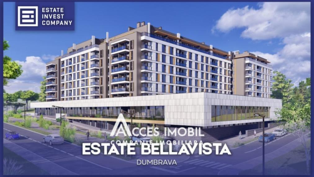 ESTATE BellaVista! Durlesti street, Dumbrava, 2 rooms + living. White version!: 0