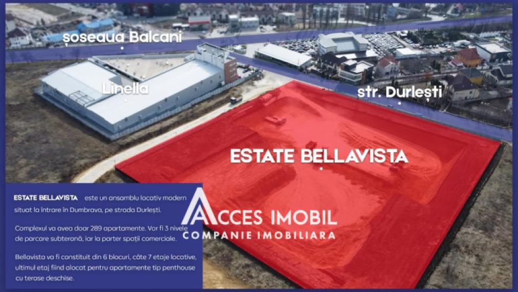 ESTATE BellaVista! Durlesti street, Dumbrava, 2 rooms + living. White version!: 6