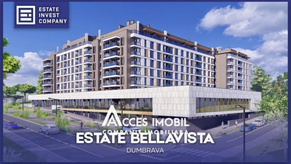 ESTATE BellaVista! str. Durlești, Dumbrava, 1 cameră + living. Varianta albă!: 0