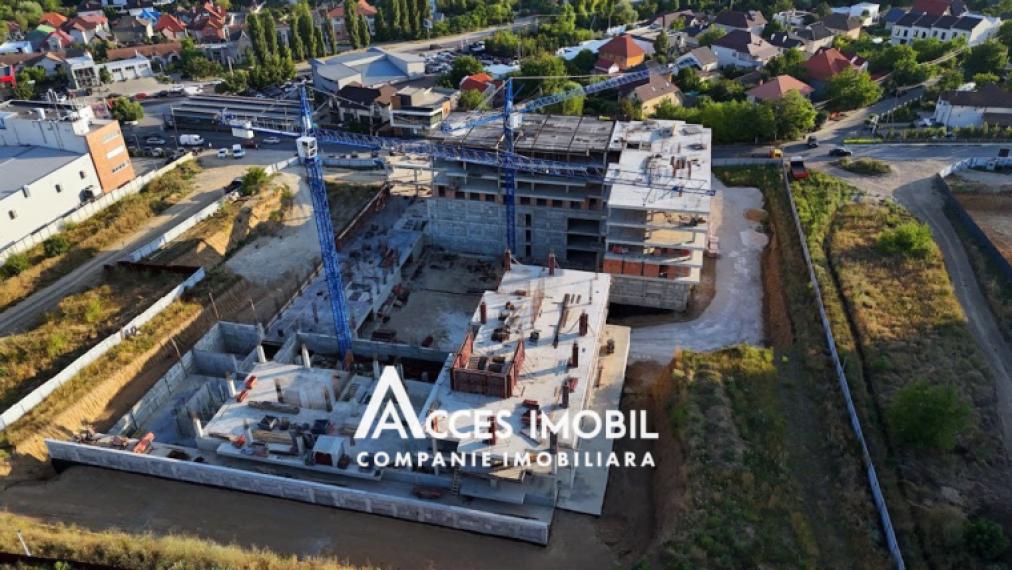 ESTATE BellaVista! str. Durlești, Dumbrava, 1 cameră + living. Varianta albă!: 4