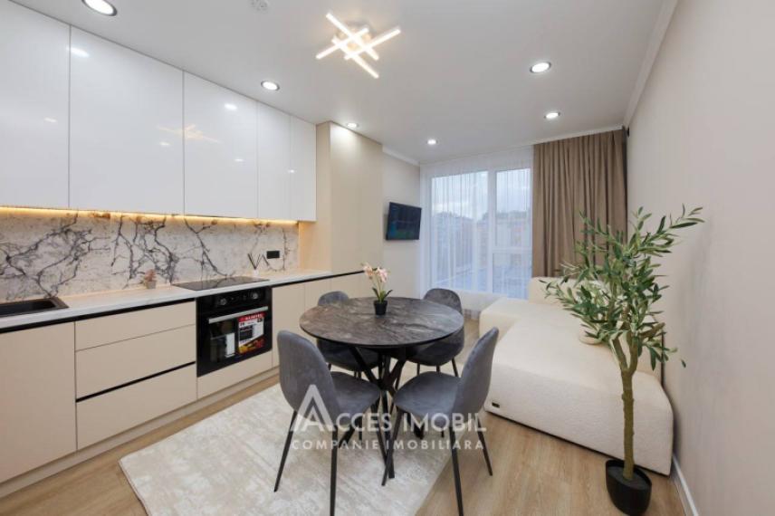 Bloc Nou! Botanica, str. Burebista, 1 cameră + living! Euroreparație!: 1